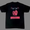 Depeche Mode Geometric DM Logo Black Band TShirt Cotton Graphic Tee Unisex Women Summer Streetwear