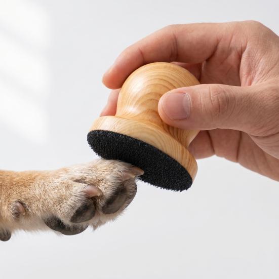 Silent Dog Nail File Dogs Self Nail File Dog Scratch Board with 4 Replaceable Filing Discs Gentle Pet Nail Care Tool for Dogs And Cats