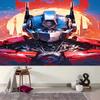 1pc Bumblebee and Optimus Prime1 Tapestry, Living Room, Bedroom, Office, Party Decor, Ideal Festive Gift