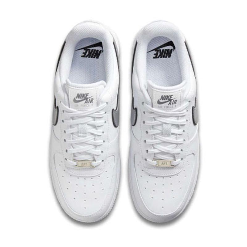 Nike Женские кроссовки Air Force 1 Low '07 Essential Белый Металлик Серебристый Черный DD1523-100