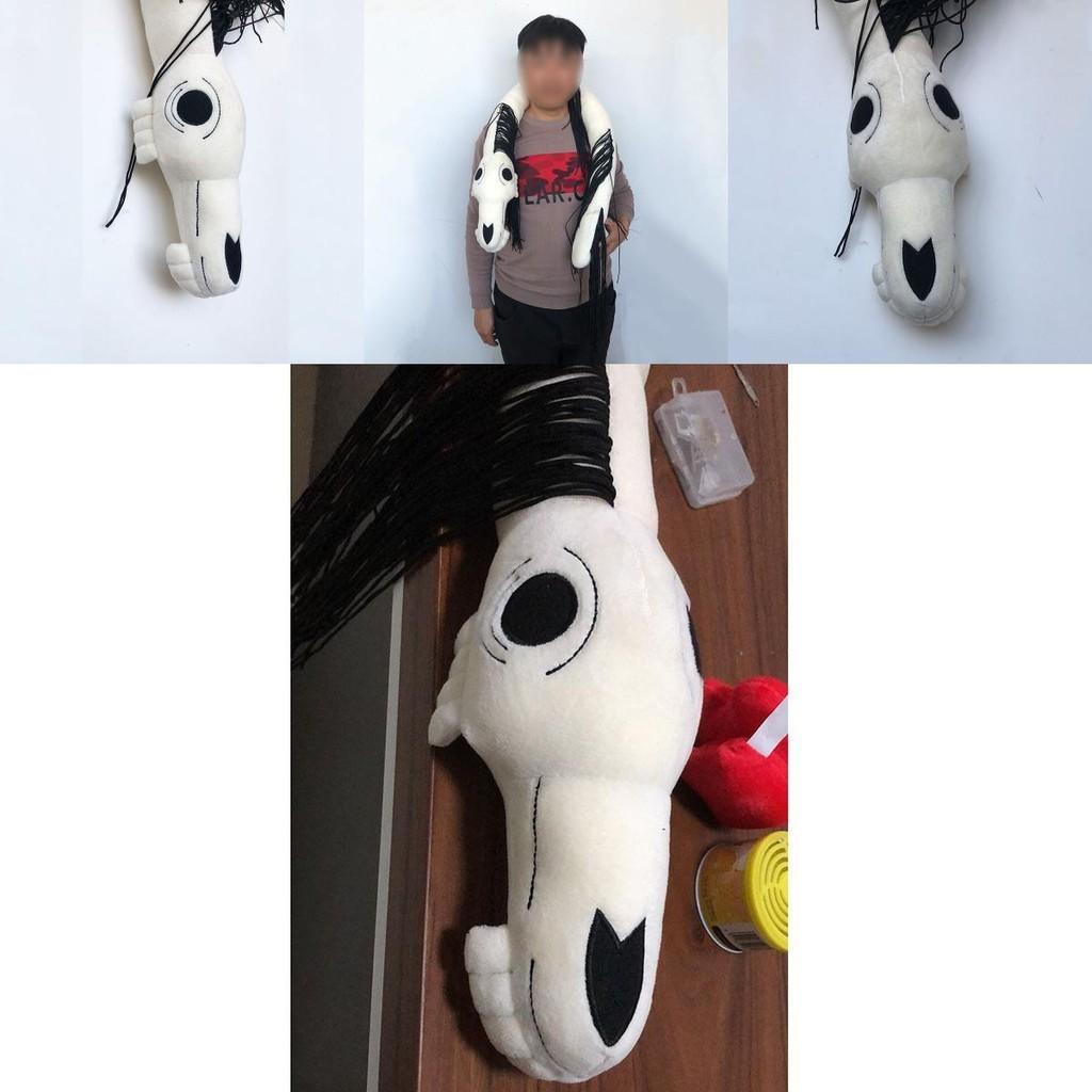 Огромная 130 см Длинная Плюшевая Игрушка Лошадь Тревор Лошадь Мечты Мягкая и Уютная Кукла