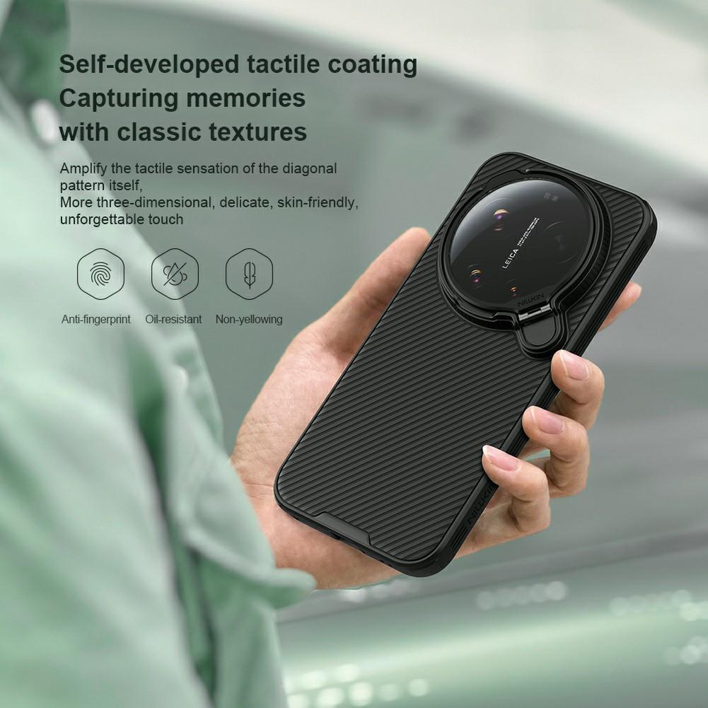 Чехол NILLKIN Camshield Prop Magnetic Series для Xiaomi 17 Ultra 5G, прозрачная крышка для объектива, ПК + ТПУ, задняя крышка телефона