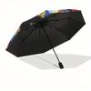 "Rock and Roll Over" Футболка с логотипом группы Официальный мерч Зонт, Компактный складной зонт-трость 3 сложения для мужчин и женщин, S254