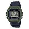 CASIO Стандартные цифровые часы W-218H-3AV Мужские Женские Дешевые Casio Chipkashi Оливково-Зеленые Зарубежные Модель