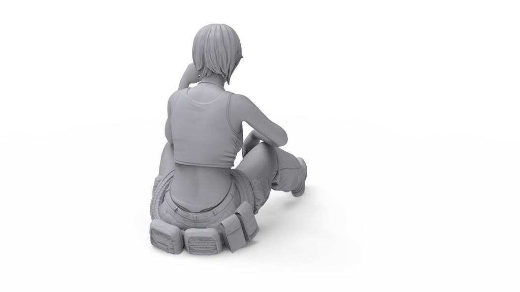 Tori Factory Girls in Action Series Tiida Resin Kit 1/24 GC-046