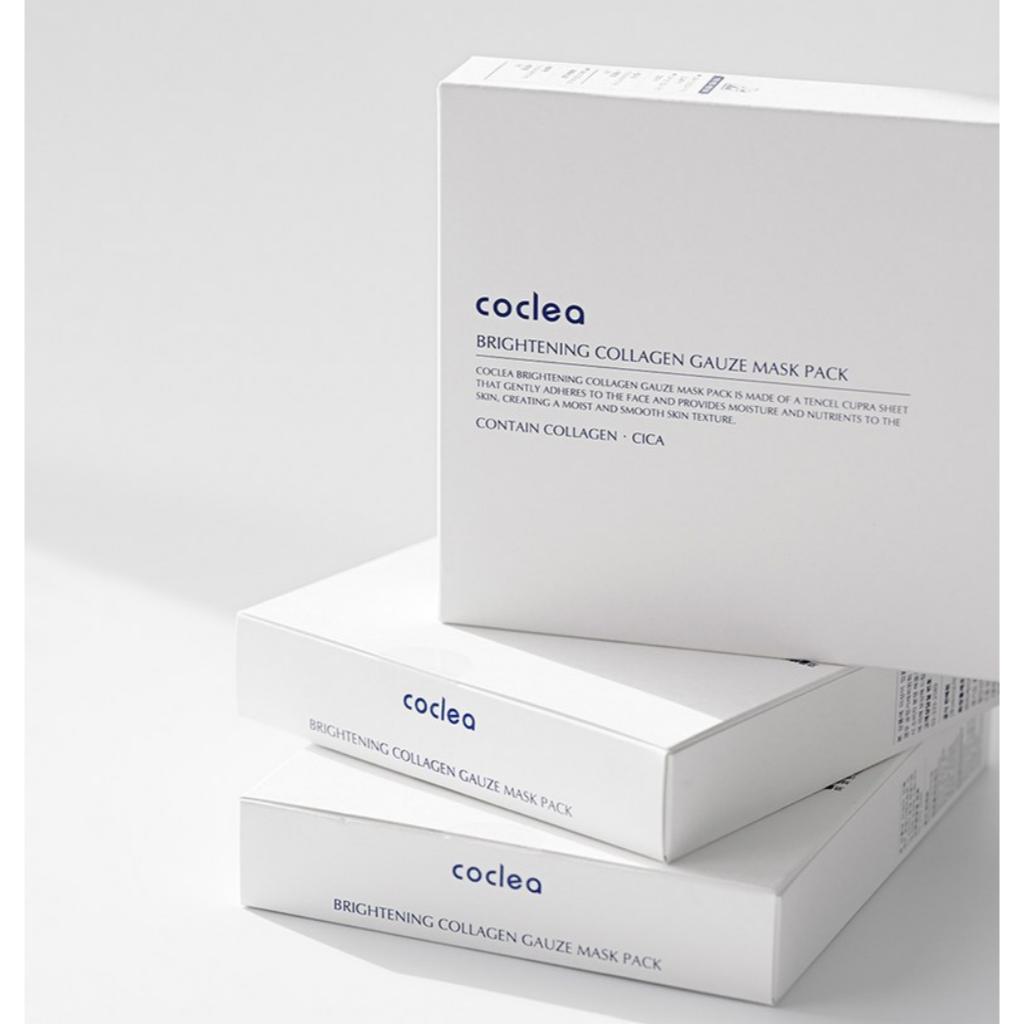 [coclea] Осветляющая коллагеновая маска-салфетка 5 шт.