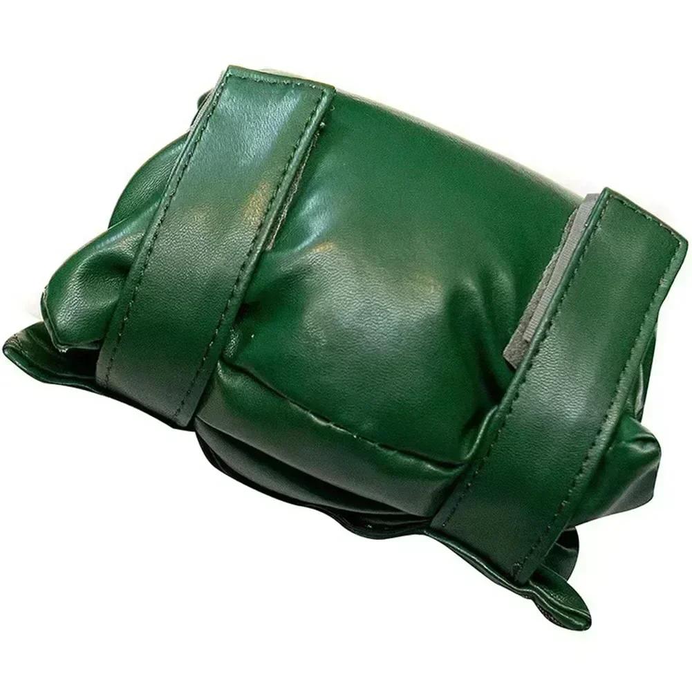Insulated Outside Tap Cover Winter Frost Protector Outdoor Weather Jacket Garden Faucet Cover Leather Green Black
