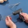1PCS Portable 3-Speed WhiskAutomatic Food Mixer Multi-Speed Baking Mixer Milk Whisk USB Rechargeable Handheld Cordless Whisk New