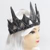 Wild Man Style Medieval Crown Headdress Vinyl Headpiece Medieval Cosplay Headpiece  Unisex