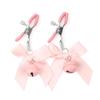 Bells Bows Breast Clips Couple's Training Restraint Adult Sex Toys Necessary Foreplay Flirting Punishment Gifts