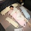 Мягкая плюшевая игрушка Кролик Кошка Овечка Мультяшное чучело животное Длинная подушка Милый пушистый Декор детской комнаты Подарок