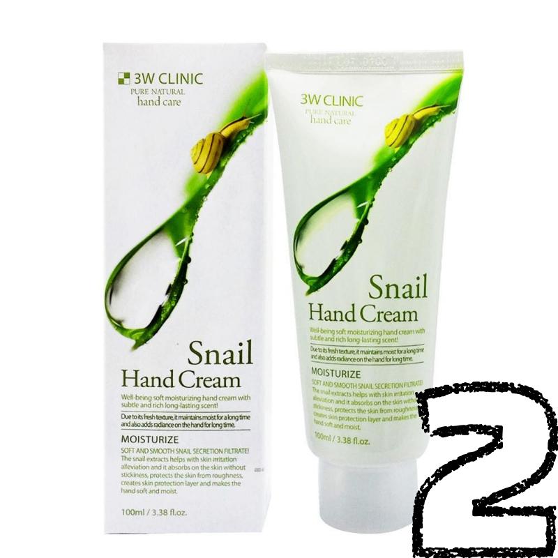 3w Clinic Moisturizing Hand Cream Snail 100ml/200ml