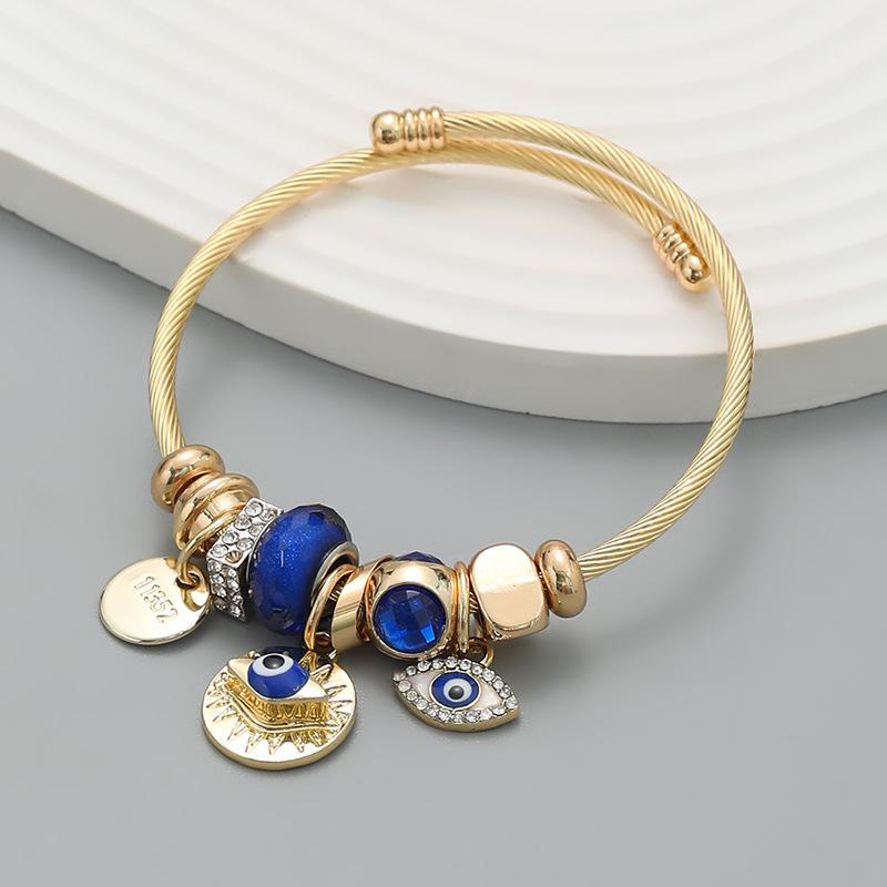 Браслеты панцзя в стиле бохо 2023 года: Украшения для глаз в европейском и американском стиле для женщин