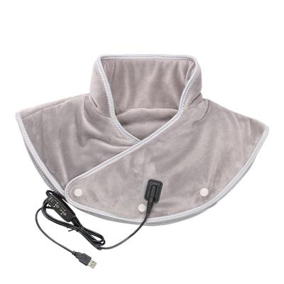 Электрический нагревательный массажер для шеи и плеч, три передачи, горячий компресс, шейный платок, грелка USB для плеч, шеи, спины, расслабляющий корсет