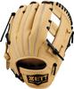 ZETT Youth Soft Steer Baseball Pastel BJGB74520F Glove, All-Around, B/Black (3219), Size Small,