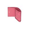 Gucci Double G logo snap closure leather card holder wallet regular women's pink