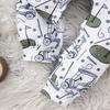 1-24 Months Baby Unisex Cute Golf All-over Print Long Sleeve Romper