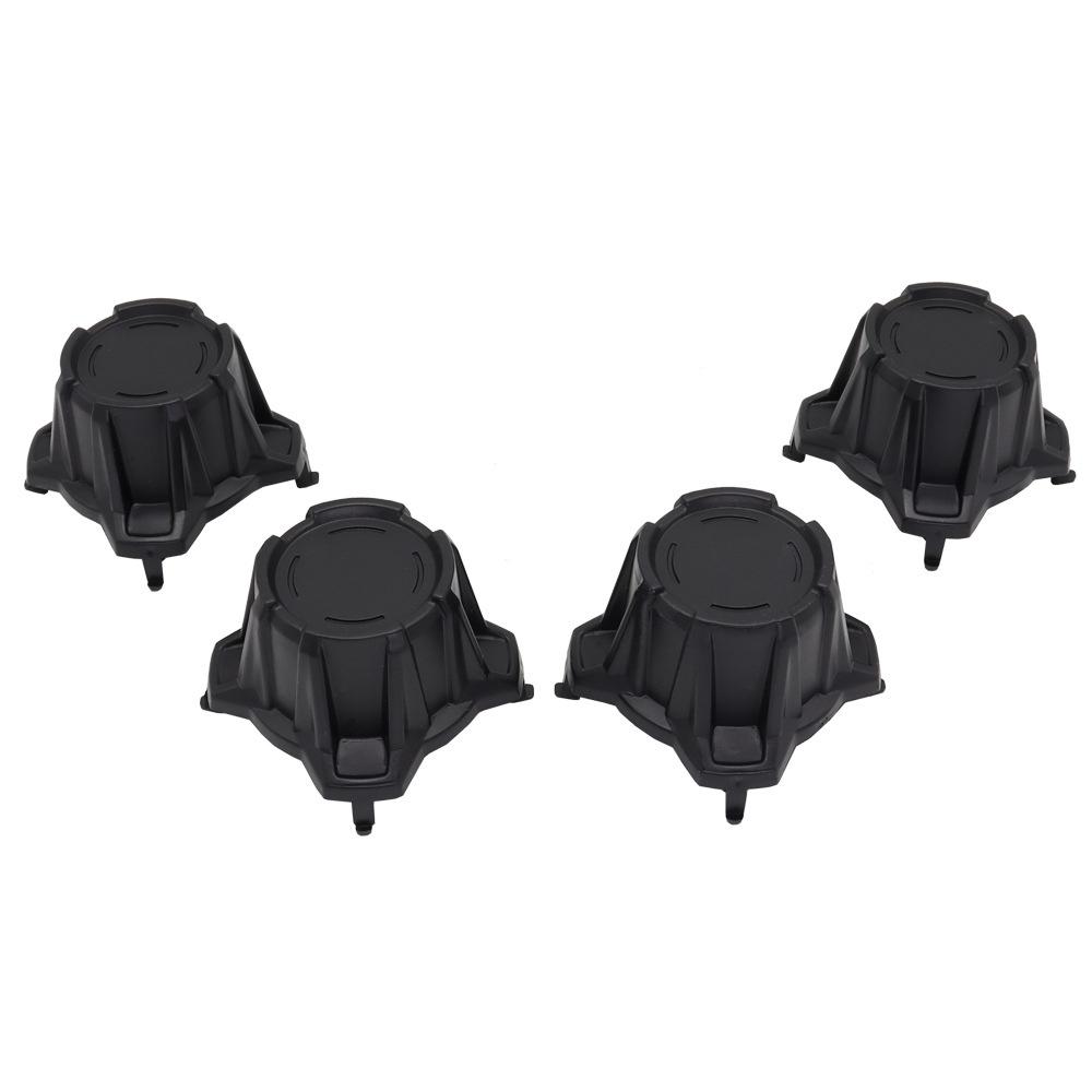 4Pcs Wheel Hub Cover Black Center Cap For Can-Am Maverick X3 Turbo R 2017-2020