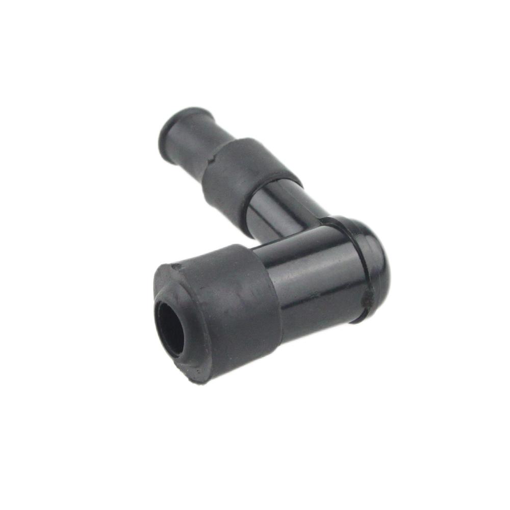 Универсальные жесткие резиновые колпачки-коннекторы проводов свечей зажигания для мотоциклов, скутеров, внедорожников, мопедов типа Cub, Underbone - запчасти типа straddle