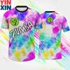 Silver Heart|Zumba Women's T-Shirt Summer Short-Sleeved T-Shirt Top ZUMBA Dance Costume T-Shirt Fashion Short-Sleeved Clothing