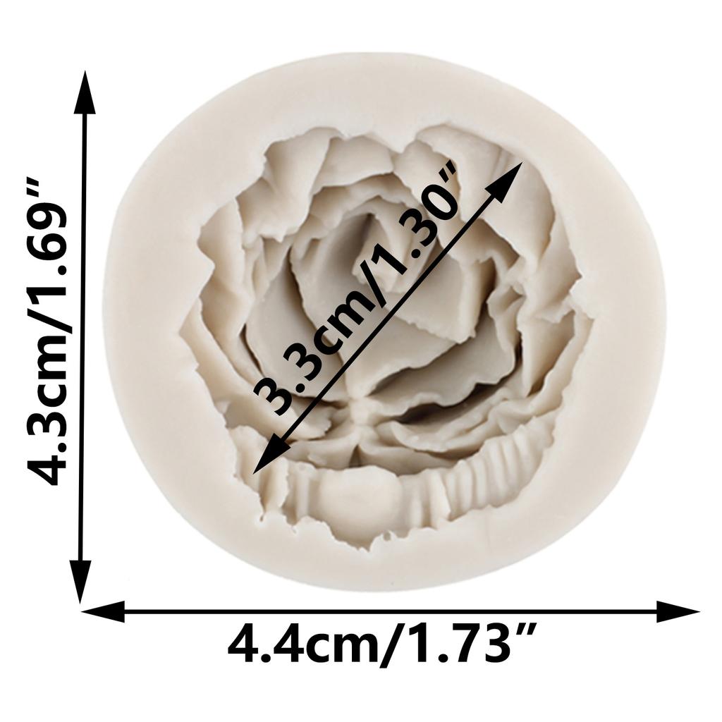 Силиконовая форма с цветком розы, инструменты для украшения торта помадкой, DIY конфеты, формы для выпечки шоколадной мастики, формы для свечей, мыла, смолы, глины