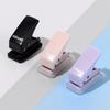 1Pc Simple Mini Single Paper Puncher Small Fresh Portable Office Binding Accessories Journal Scrapbook Hole Punch Stationery
