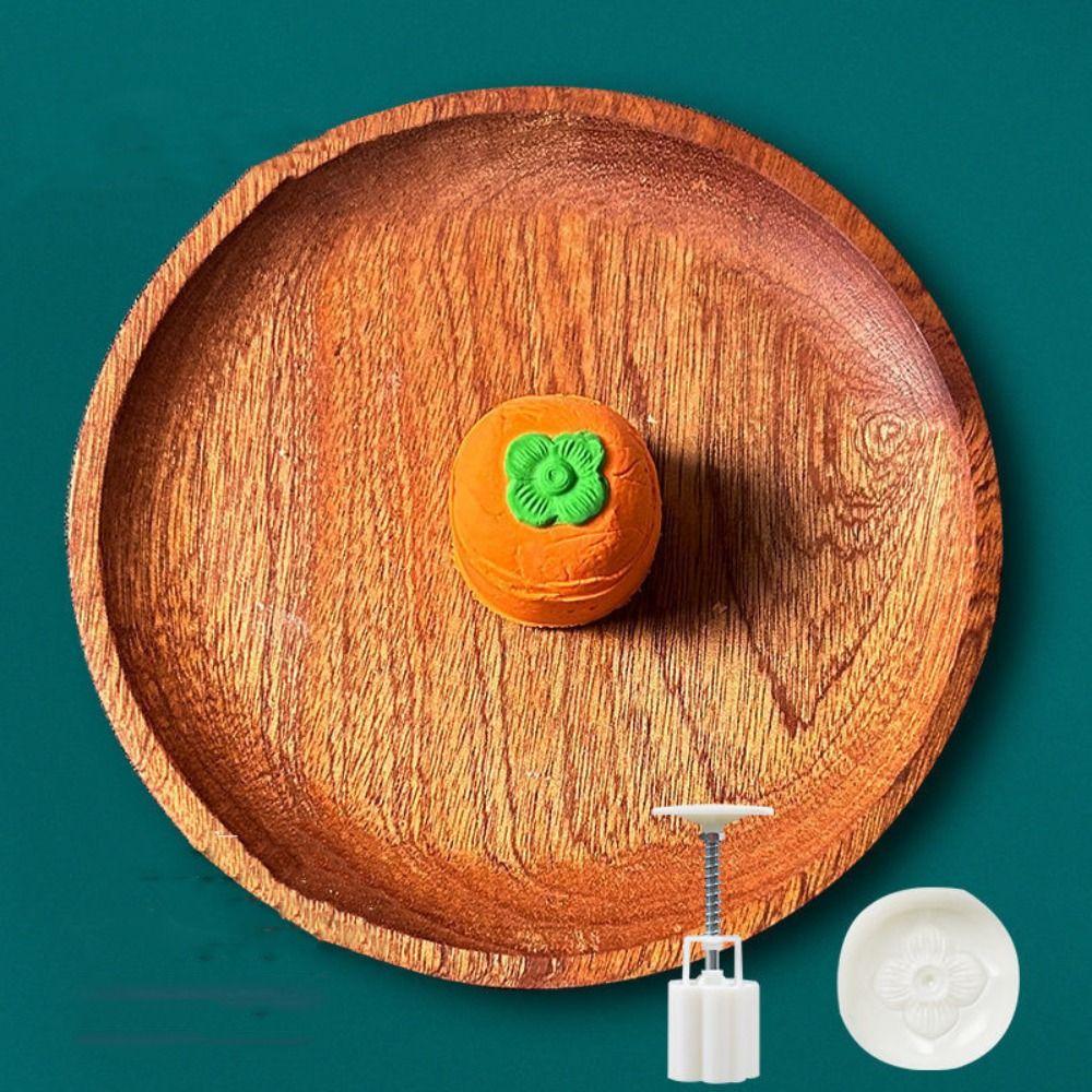 3D Mooncake Mold Flower-shaped Pastry Making Tools Cookie Stamp Mould Kitchen DIY