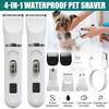 Electric Pet Hair Trimmer Shaver Professional Grooming Tool For Kittens Puppy Cat Dog