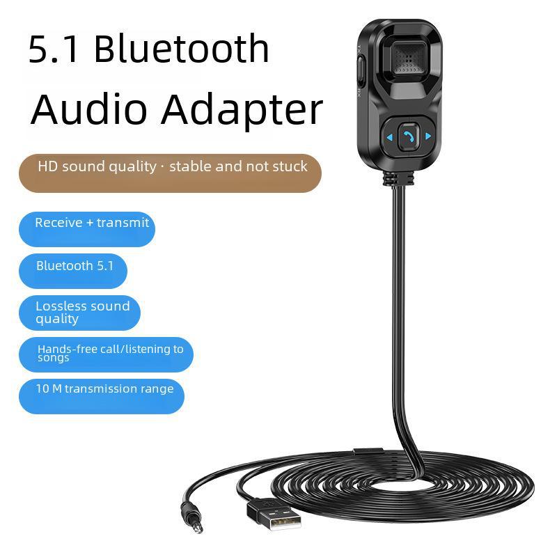 Автомобильный аудиоприемник Bluetooth: Качество звука без потерь, адаптер AUX 3,5 мм и передатчик