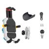 Motorcycle Phone Mount Holder Waterproof Motorcycle Cell Phone Holder Anti-theft 360° Rotation M10