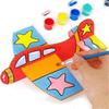 4PCS Blank Wood Aircraft Assemble Plane Toy Balsa Airplanes Assemble Airplane Toys Airplane Model Kids Airplane Toys
