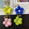 Lovely Lanyard Flower Keychain On the Phone Accessories Cute Backpack Ornaments Pendant Keyring Lanyard Strap for Phone Chain