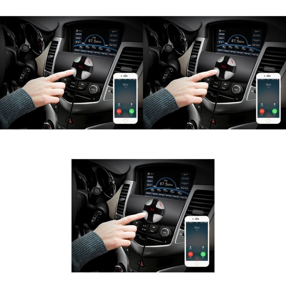 Продвинутый беспроводной Bluetooth FM-передатчик Автомобильный комплект с модулятором Handsfree и MP3-плеером