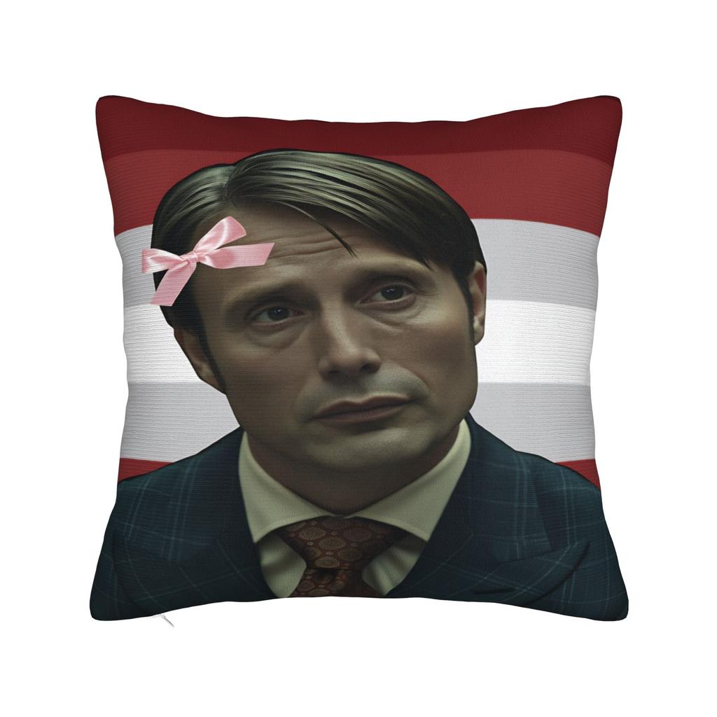 Mads Mikkelsen HHannibal Наволочка для подушки Модная наволочка для гостиной дивана Удобные наволочки Подарок