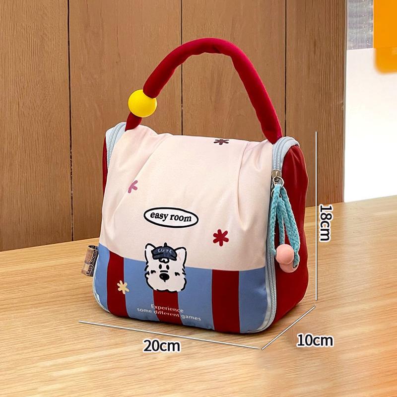 Cartoon Women Makeup Bag Girls Cosmetics Storage Bags Large Capacity Wash Toiletry Bag Portable Travel Storing Organizer Pouch