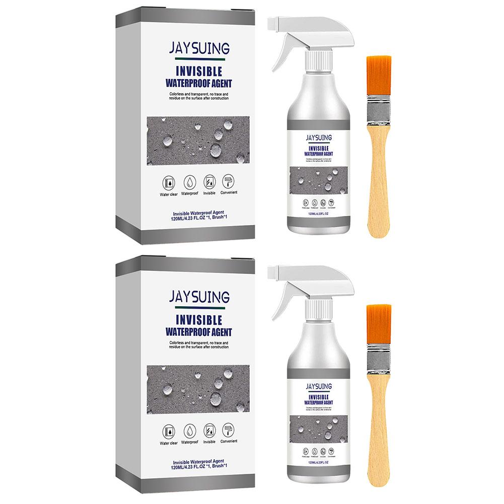 120 мл водостойкий спрей быстросохнущий герметик гидроизоляционный агент с кисточкой герметичный герметик клей ремонт стен крыш поверхностей