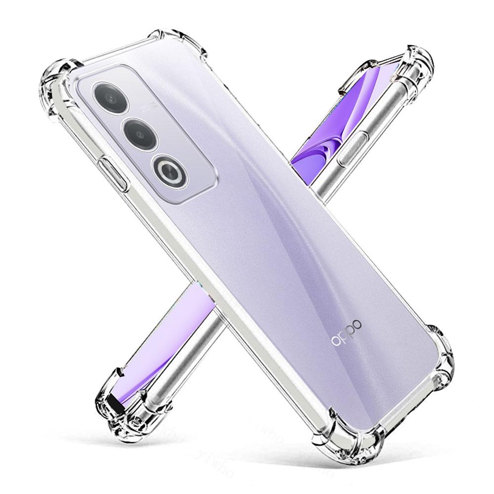 Для Oppo A3 Pro 5G 6300 Чехол Прозрачный Противоударный Силиконовый Мягкий Чехол для Телефона Для OPPO A3 Pro A3Pro 5G 6.67" CPH2639 Защита Задней Крышки