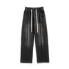 Old Washed Loose Straight Casual Mopping Wide-leg Pants