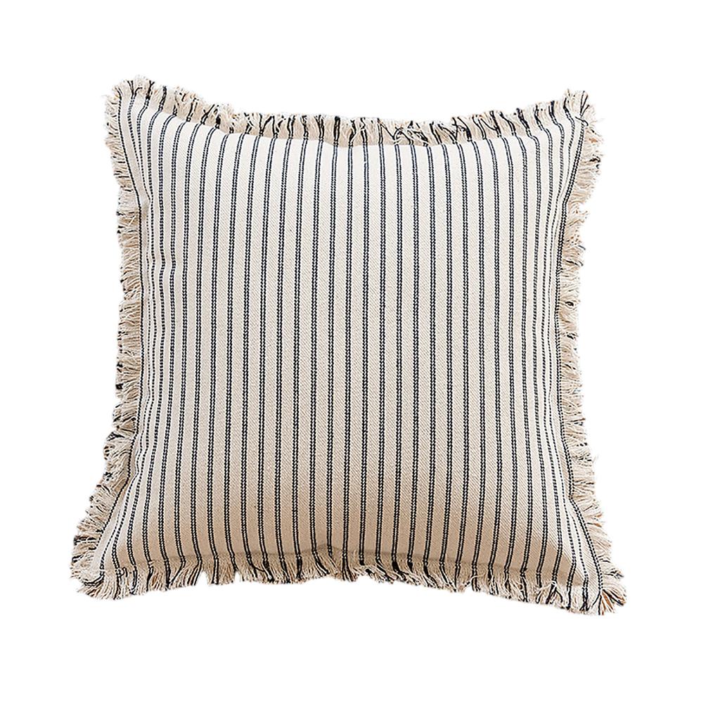 Double Sided Striped Decorative Pillowcase (pillow Core Not Included)