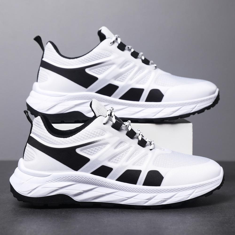 Мужские легкие кроссовки для активного отдыха 2025 года, новые сетчатые кроссовки Fly-Watch, кроссовки для подросткового марафона