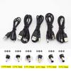 USB тип A штекер постоянного тока 5,5 2,1 2,5 2,0 3,5x1,35 4,0x1,7 мм штекер мини-5-контактный источник питания штекер разъем удлиненного зарядного кабеля