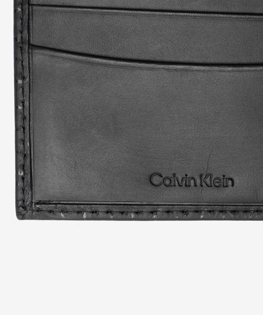 Кошелек 31CK130029 БИФОЛД КАРМАН [Calvin Klein] Двойной С МОНЕТНИЦЕЙ Мужской ЧЕРНЫЙ/Черный [Б/У]