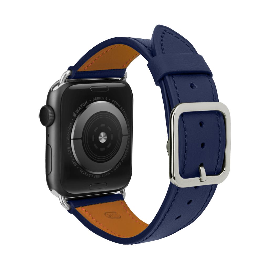 Простой кожаный ремешок для часов первого слоя 49 мм, замена для Apple Watch Ultra всех серий, премиальный аксессуар для браслета