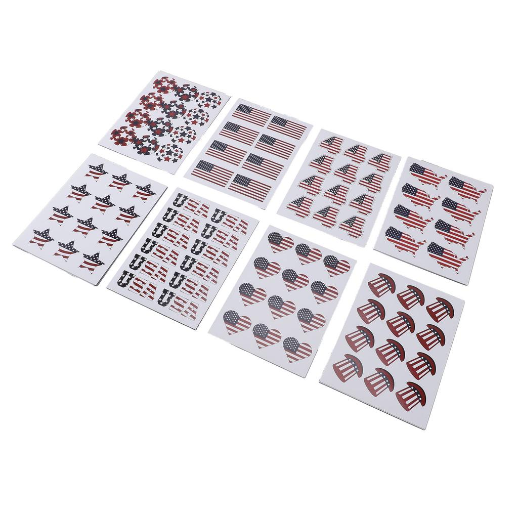 48 шт. наклеек 4 июля патриотический флаг США День независимости украшение скрапбукинг часть