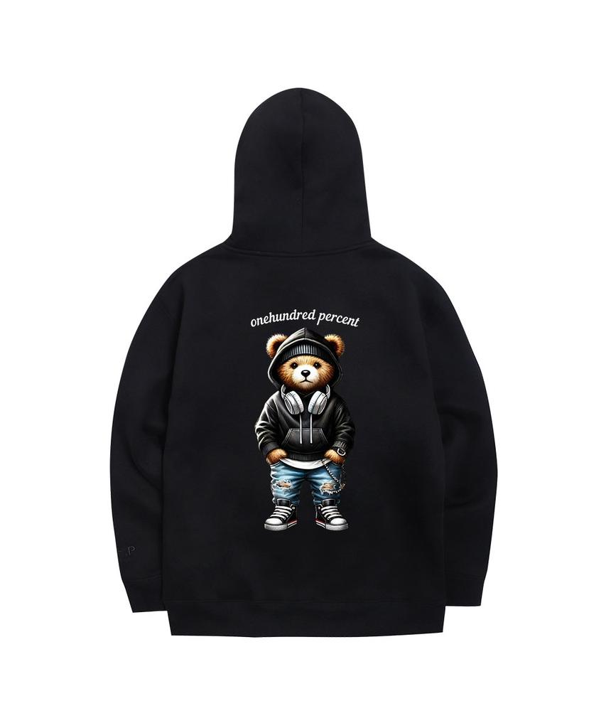 Ohpxgoodd Толстовка с капюшоном Медведь Флисовая толстовка с капюшоном