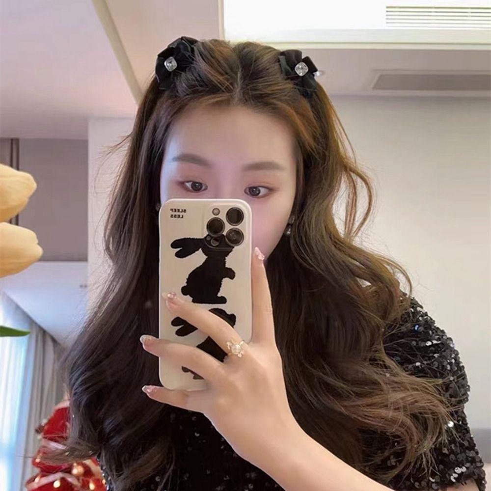 Hair Claws Cloth Bowknot Korean Style Headwear Bow Hair Clip Female Hair Accessories Cute Hairpin