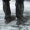 For Rainy Snowy Day Non-Slip Boot Covers 1 Pair Motorcycle Scooter Bike Rain Shoes Cover Waterproof Unisex Shoes Protectors