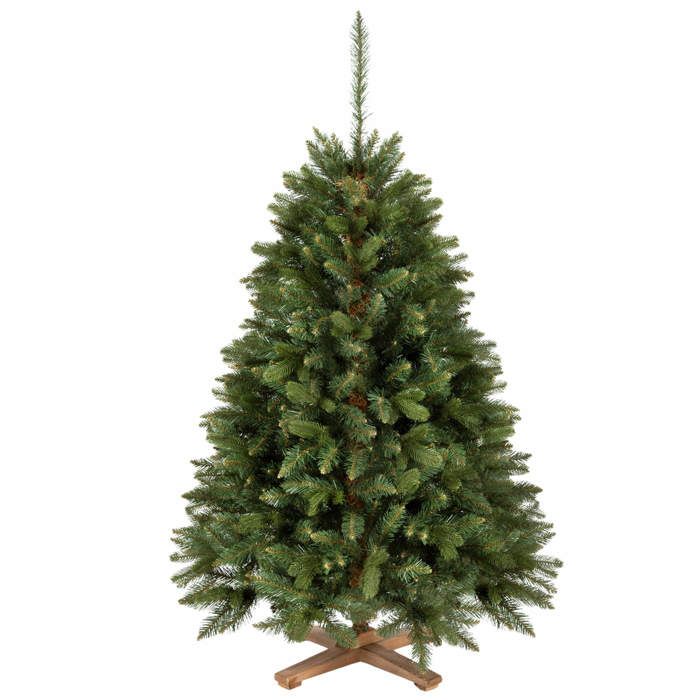 Sapin De Noël Artificiel - SPRINGOS - Épicéa De Sibérie - 150 Cm - Matériau Ignifuge - Sac De Rangement Inclus