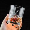 11oz 330ml Creative Fashioned Glassware for Whiskey Cocktail Scotch Brandy Beer Transparent Household Classic Liquor Spirits Cup