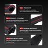 DUJF1 For Benz Car Handbrake Cover Protective Sleeve Handbrake Anti-Slip Hand Brake Protection AMG Exclusive A C E R V Class CLA CLS